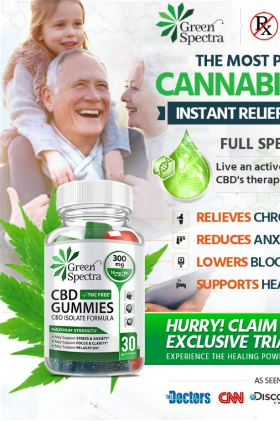 Green Spectrum CBD Gummies Reviews are an amazing boost that can help you in more than one way. This is an item that can be very attractive to your well-being by offering a variety of benefits. Spectrum, Gummies, Relieve, Supportive, Wellness, Green, Strength, Healing, Natural Hemp