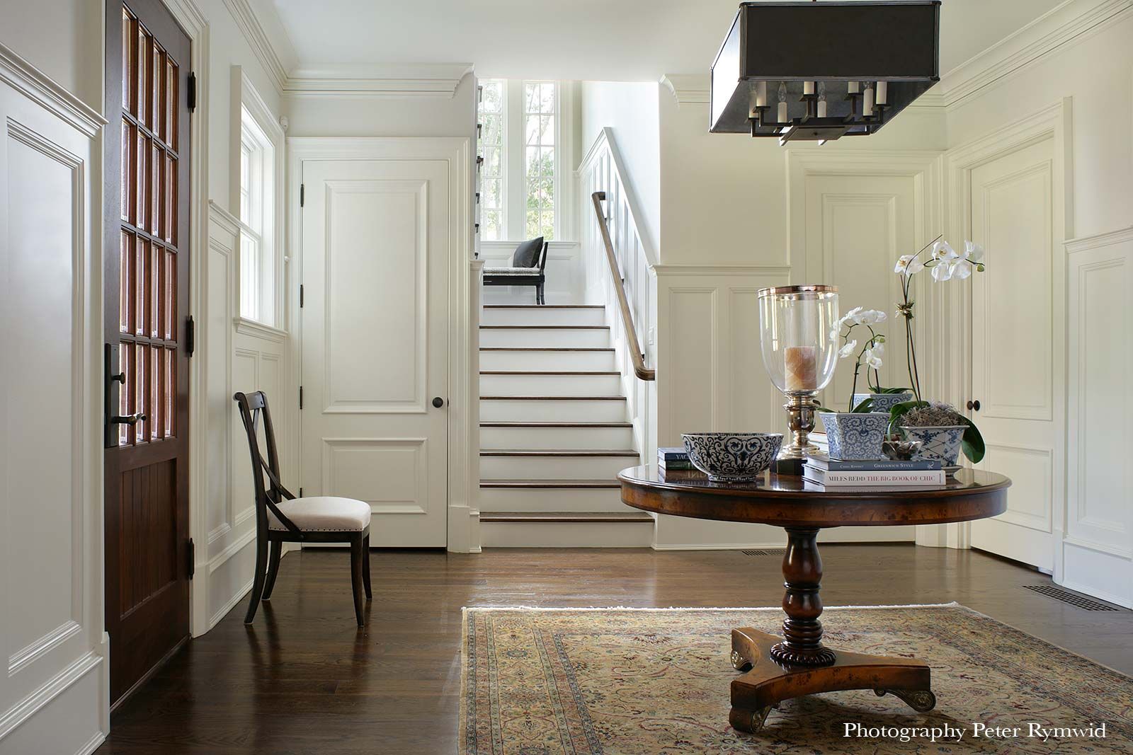 Greenwich Ct Valerie Grant Interiors Foyer Area Designed In A