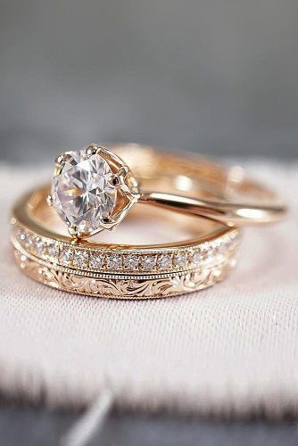 30 Rose Gold Wedding Rings Youll Fall In Love Jewelry Pinterest