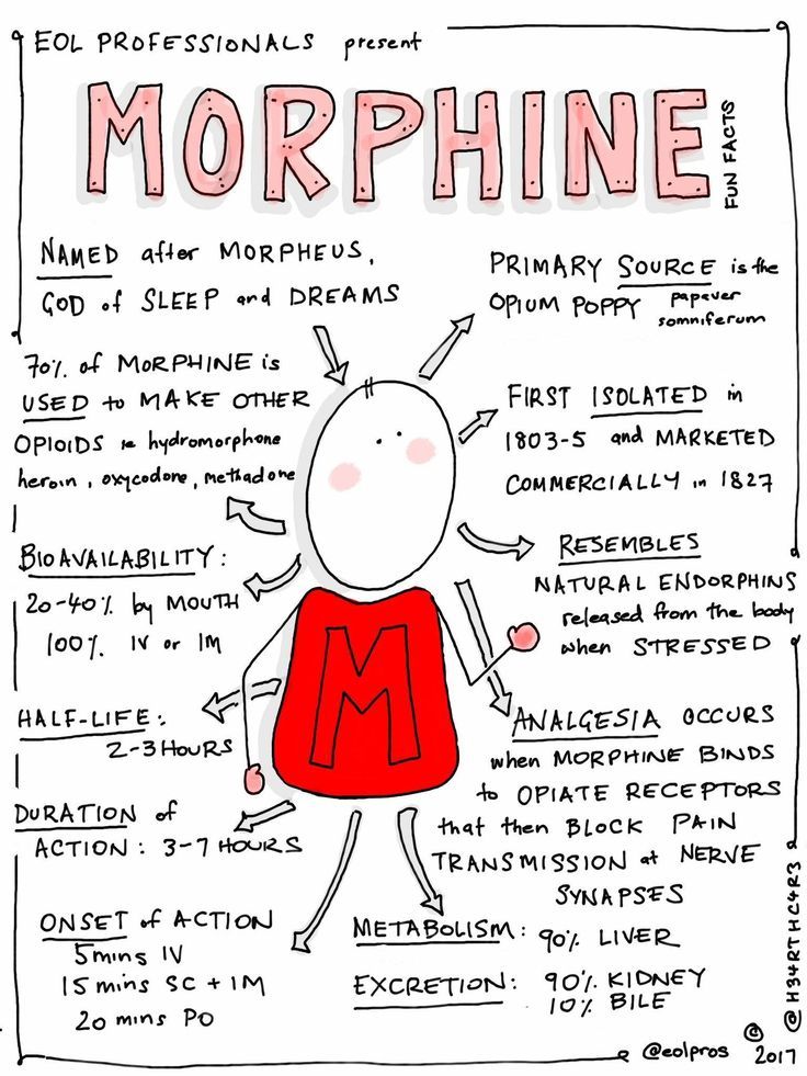 morphine mechanism of action