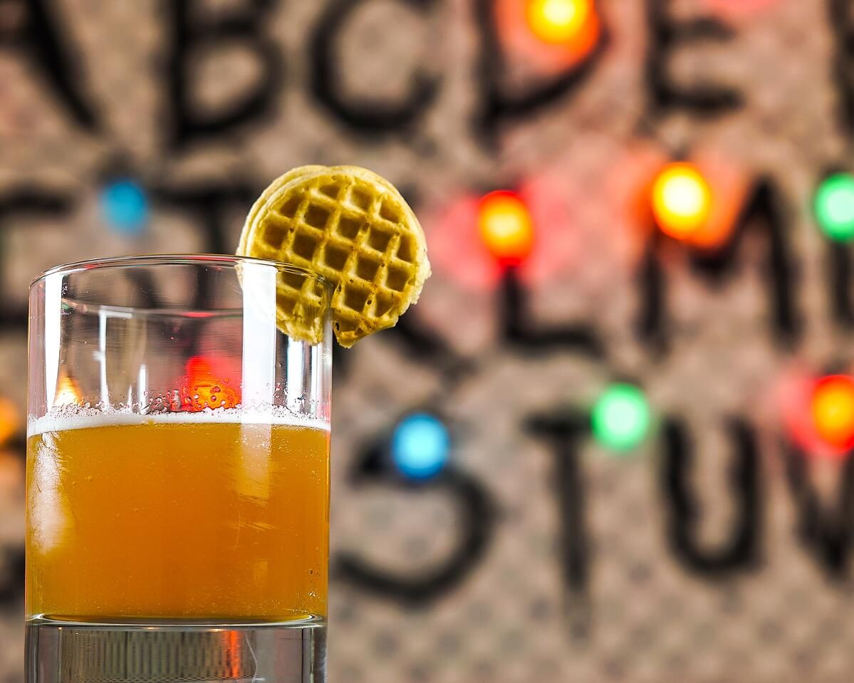 Evenings are for Cocktails and Contemplation | Cocktails, Bourbon Stranger Things Upside Down Drink Mix