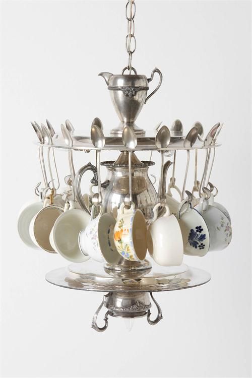 Tea Time Chandelier | Tea cup chandelier, Eclectic Tea Time Chandelier | Tea cup chandelier, Eclectic