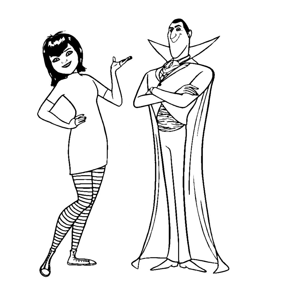 Frankenstein Hotel Transylvania Coloring Page Hotel