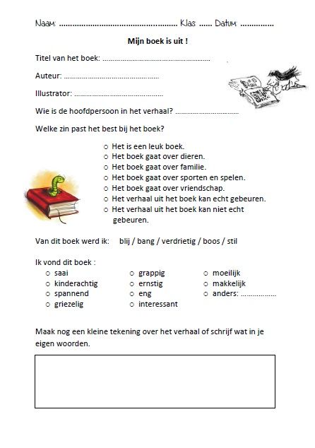 lezen, leesbevordering, leeskaart, klasbibliotheek | boekverslag