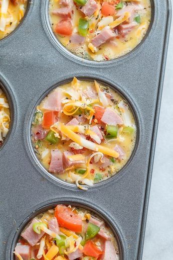 Egg Muffin Breakfast – Keto Low-Carb Cups #ketobreakfast