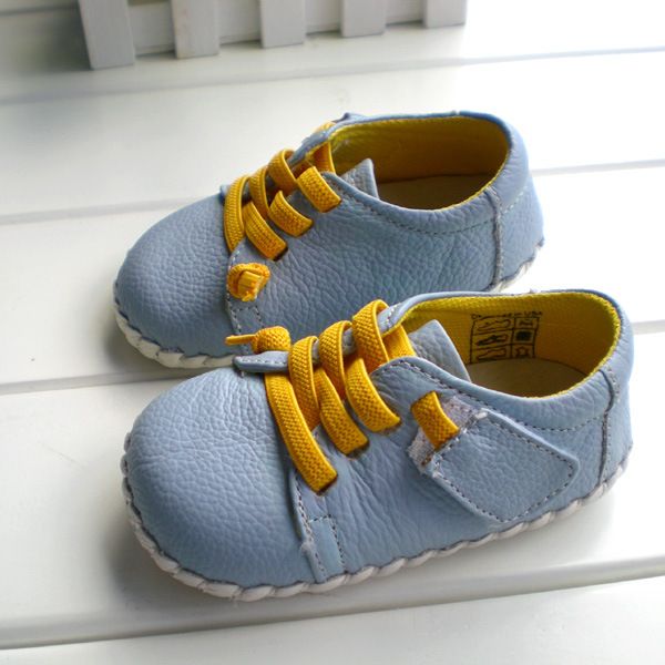 16.06US $ 15% OFF|New Brand Genuine Leather Shoes Indoor Baby Shoes Boys Girls Soft Anti skid Toddler Shoes Fashion Light Blue First Walkers|indoor baby shoes|baby brand shoesbaby fashion shoes - AliExpress