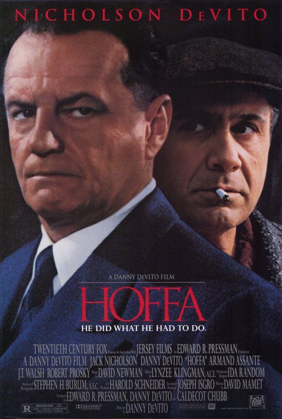 Now Playing : Hoffa (1992) | Danny devito, Film jack, Jack nicholson