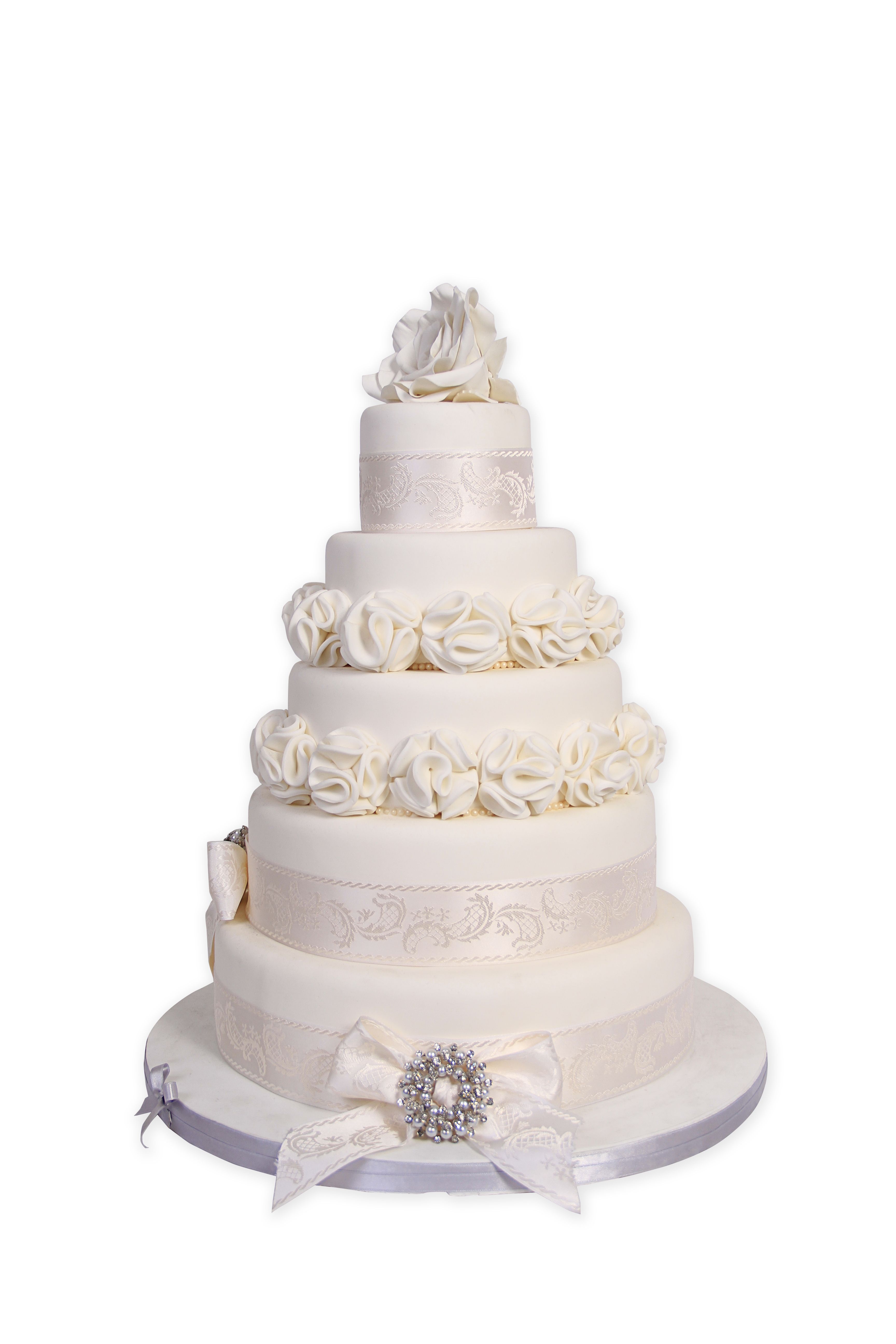 Tarta Nupcial 4 Pisos Hecha Por Www Chic Cookies Es Four Floors Cake