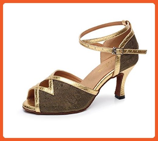 Latin Ballroom Dance Heels Women/'s Indoor Open Toe Salsa Rumba Dance Sandals