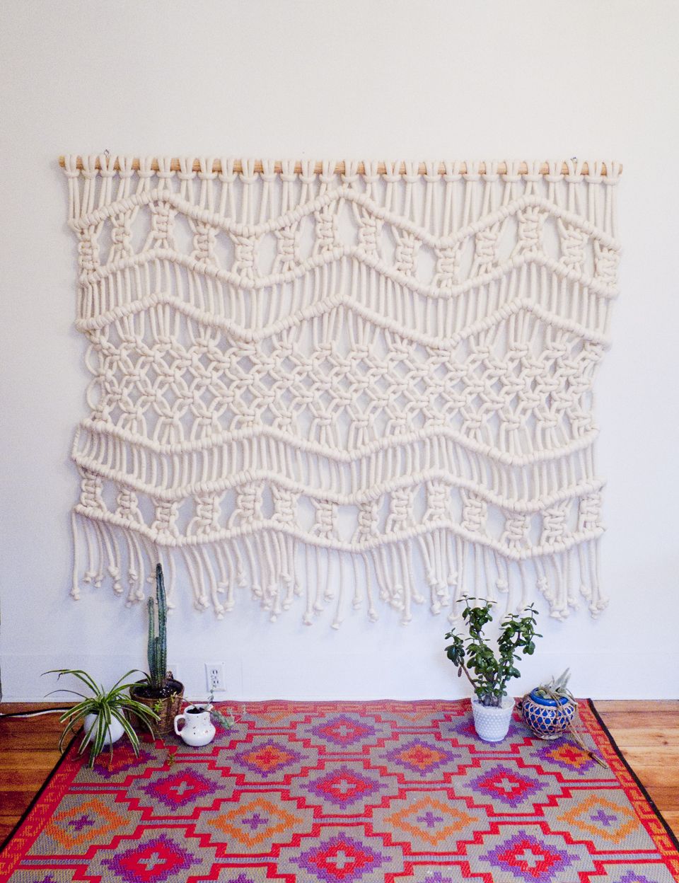 Modern Macrame - Macrame plantenhangers, Plantenhangers en Gordijnen Modern Macrame - Macrame plantenhangers, Plantenhangers en Gordijnen