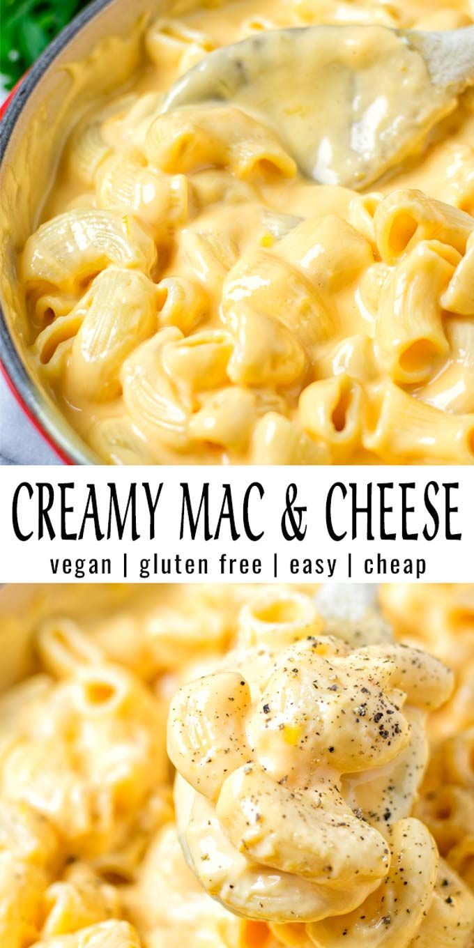 This Creamy Mac and Cheese is seriously the best, ready in under 15 minutes and made with simple ingredients. No one would ever guess it is entirely vegan. Tasty Vegetarian Recipes, Vegan Vegetarian, Vegetarian Mac And Cheese, Easy Vegan Mac And Cheese Recipe, Vegetarian Dinners, Pasta Recipes No Cheese, Recipes With Vegan Cream Cheese, Vegetarian Recipes For Thanksgiving, Dairy Free Mac And Cheese