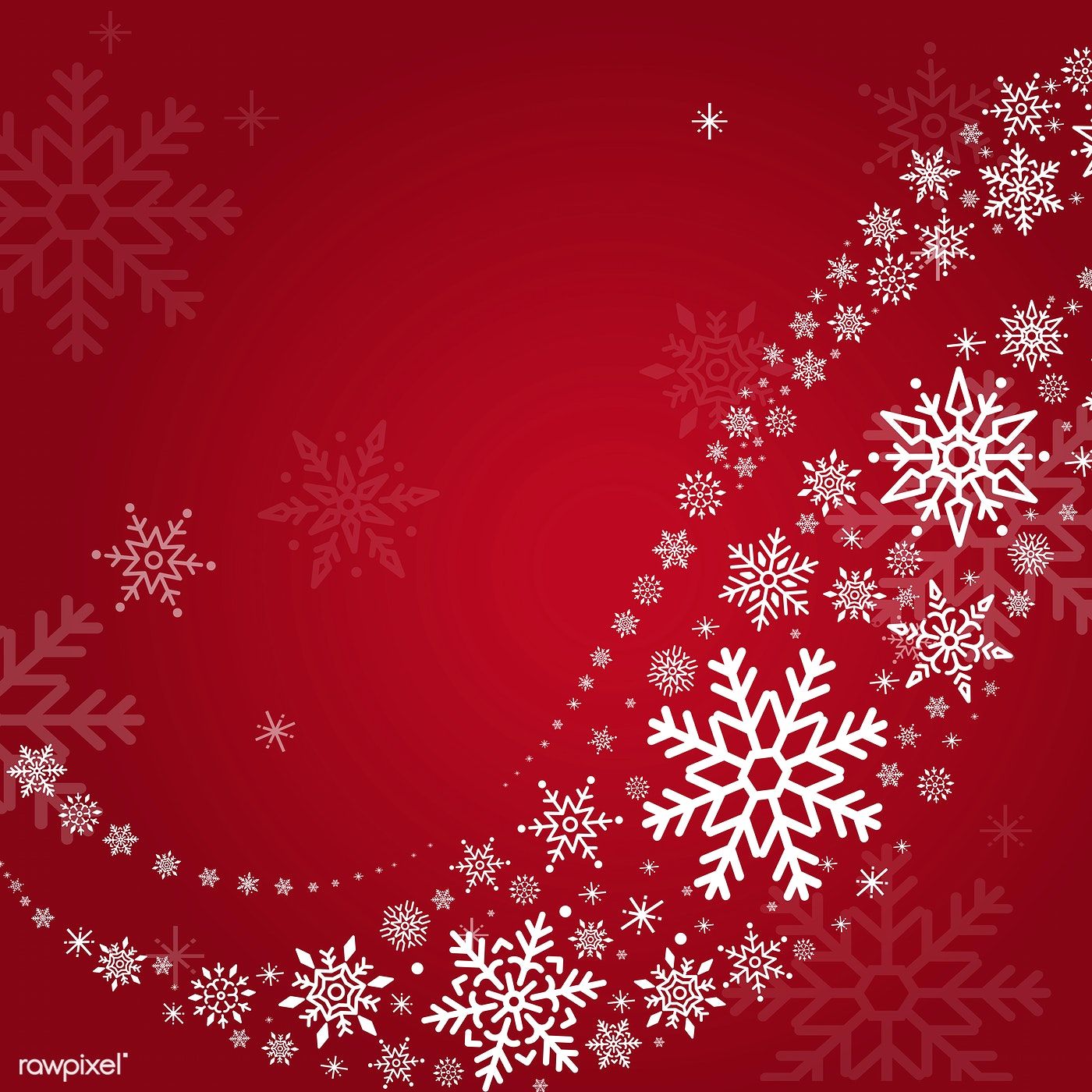 Red Christmas winter holiday background with snowflake Red Christmas winter holiday background with snowflake
