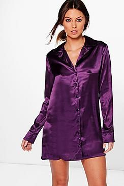 Tie Dye Long Sleeve Nightgown Pajamas Sleepwear Jcrew Nightshirt