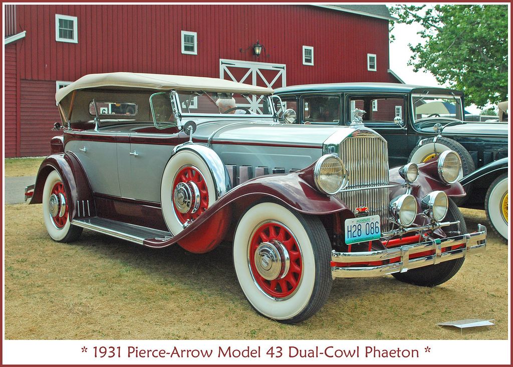Nikola Tesla S Electric Car A 1931 Pierce Arrow Similar To The