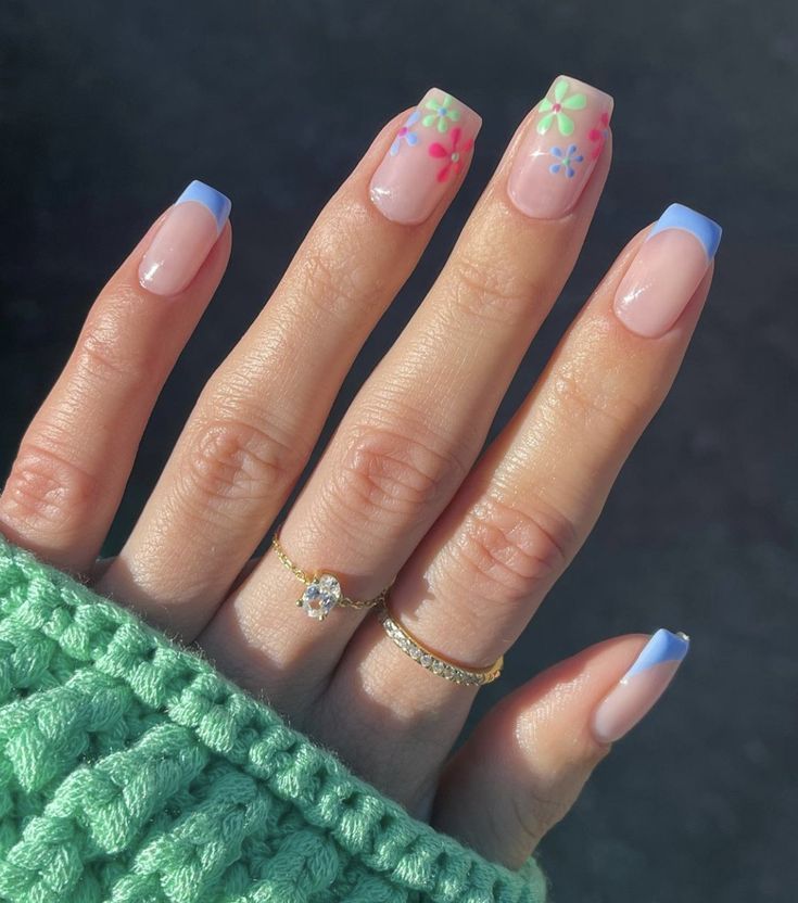These pastel nails are insanely cute and they're totally best designs for spring nails and summer nails! #acrylicnails #pastelnails #springnails #summernails Classy Acrylic Nails, Cute Gel Nails, Acrylic Nails Coffin Short, Pastel Nails, Funky Nails, Chic Nails, Best Acrylic Nails, Stylish Nails, Trendy Nails