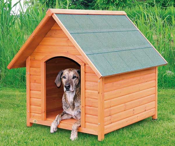 Trixie Natura Saddle Roof Dog House 39530 Benefits Include An
