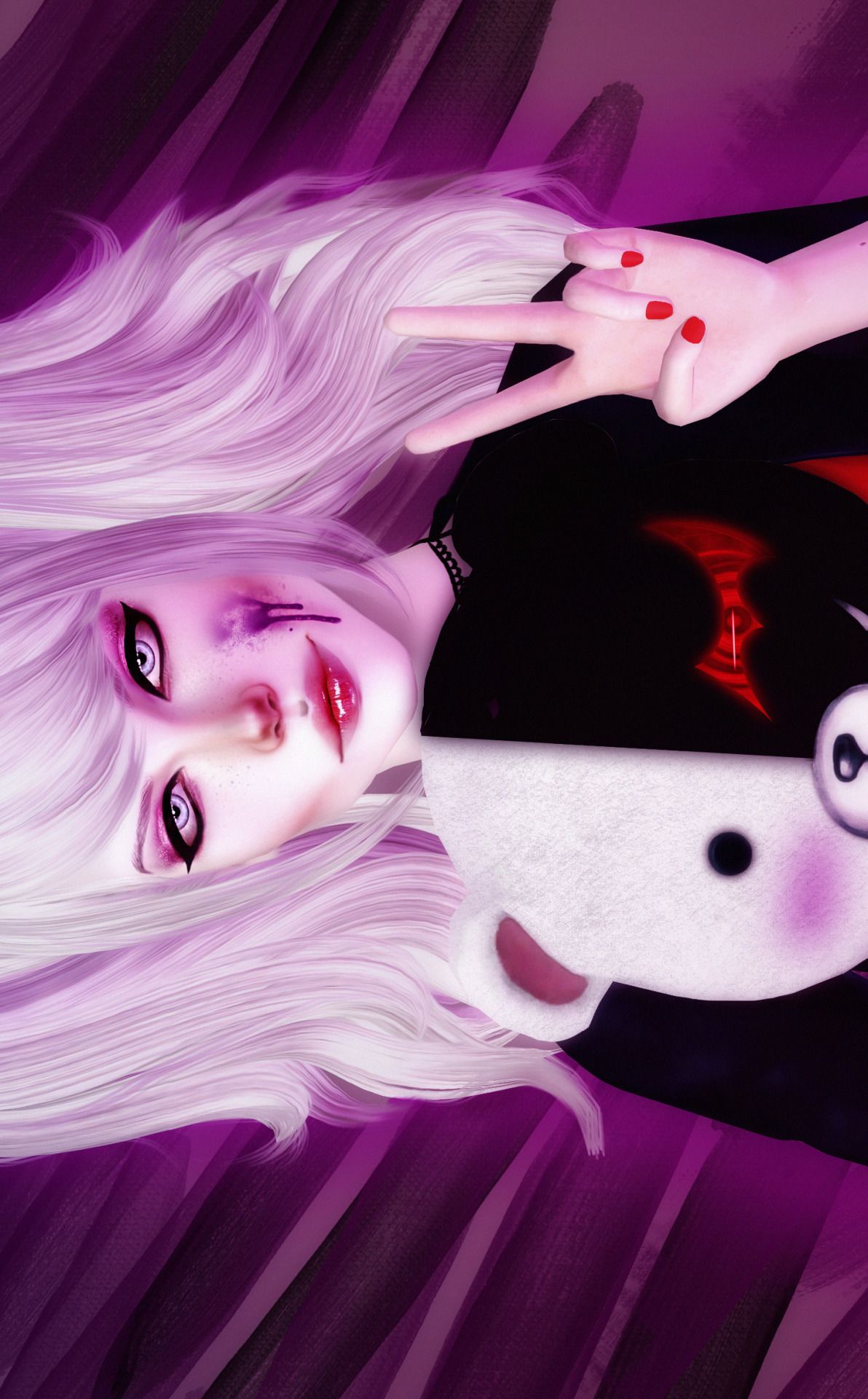 Blackelision Anime Danganronpa Character Junko Enoshima Hq + Pose Blackelision Anime Danganronpa Character Junko Enoshima Hq + Pose