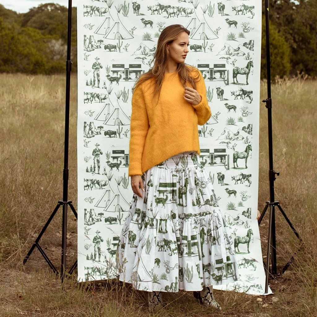 Marfa Toile Maxi Skirt Hunter Maxi skirt, Full maxi