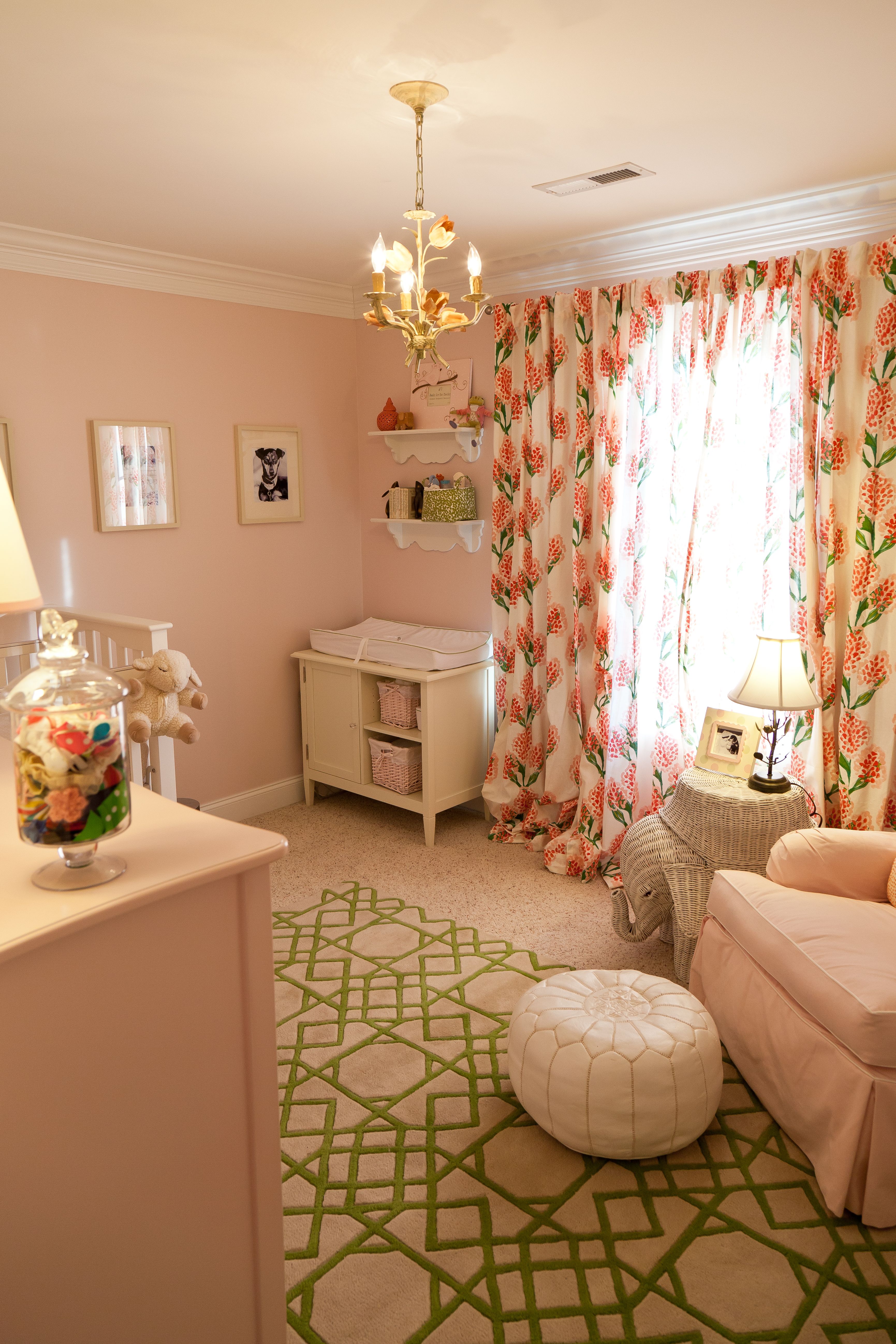 Eve S Peaceful Pink Nursery Project And Babies Eve S Peaceful Pink Nursery