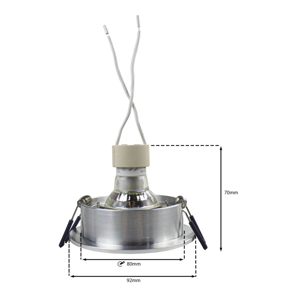 LED Inbouwspot 5.5 Watt Dimbaar | 80mm | kantelbaar | zilver | geborsteld | rond Deze Zilveren spot armatuur klemt zich bij plaatsing in het plafond. Tevens is deze spot volledig naar wens te richten, doordat deze spot armatuur kantelbaar is. Dit inbouwspot armatuur wordt compleet geleverde inclusief GU10 fitting en een dimbare GU10 spot 5,5 watt.
Deze spot armatuur maakt niet meer gebruik van de traditionele klemveer die zichtbaar is aan de onderkant. Maar van een nieuwe soort k Philips Led, Led Dimmer, Wattage, Led Lamp, Silver, Products, Seeds, Gadget, Money