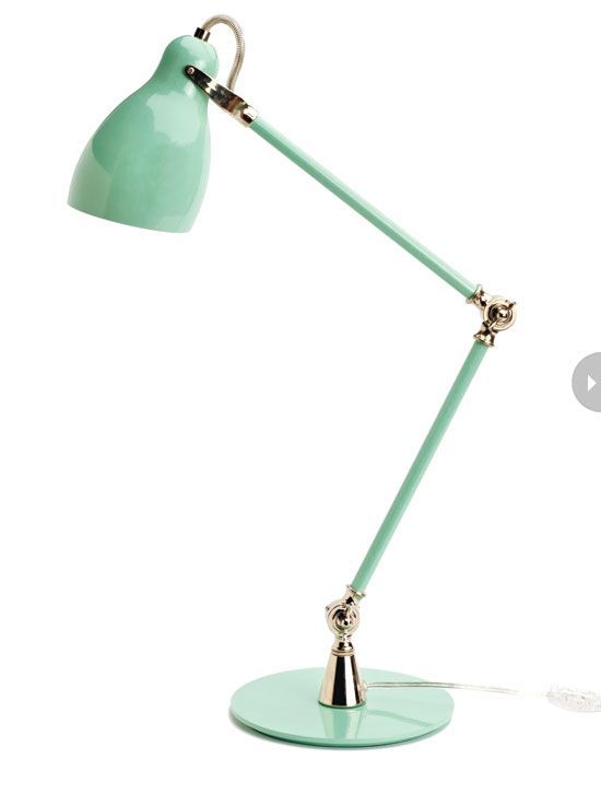 Add This Metal Seafoam Green Desk Lamp To Brighten Up The Room As Add This Metal Seafoam Green Desk Lamp To Brighten Up The Room As You Work Away