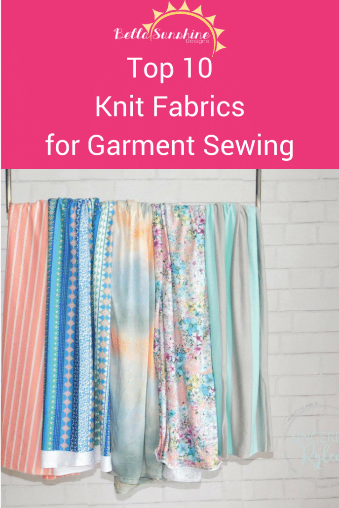 Download Top 10 Knit Fabrics for Garment Sewing | Sewing techniques, Sewing hacks, Beginner sewing ...