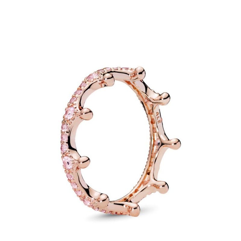 anello pandora corona oro rosa anello pandora corona oro rosa