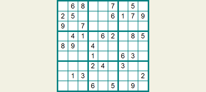 Fácil sudoku para imprimir  El Club del Ingenio - Juegos para