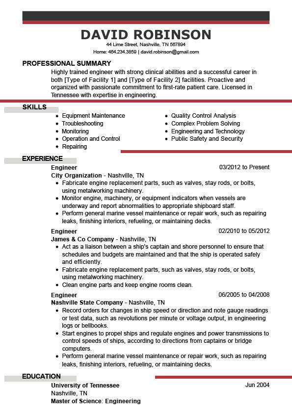 really good resumes