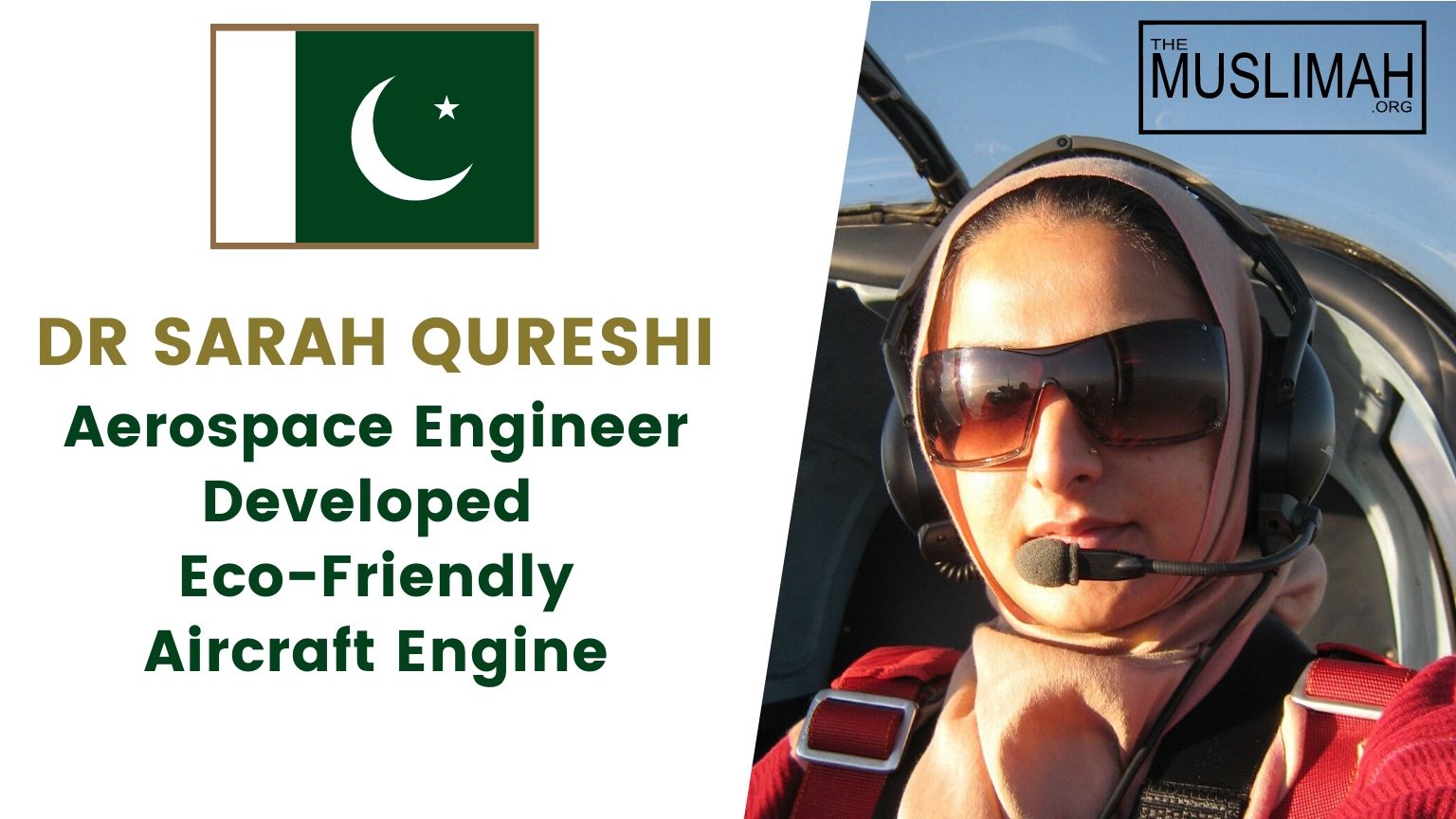 Dr Sarah Qureshi 🇵🇰 Pakistani Aerospace Engineer Aims To Make Air Travel Sustainable