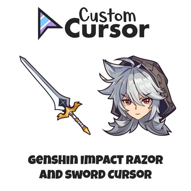 Genshin Impact Razor and Sword cursor – Custom Cursor