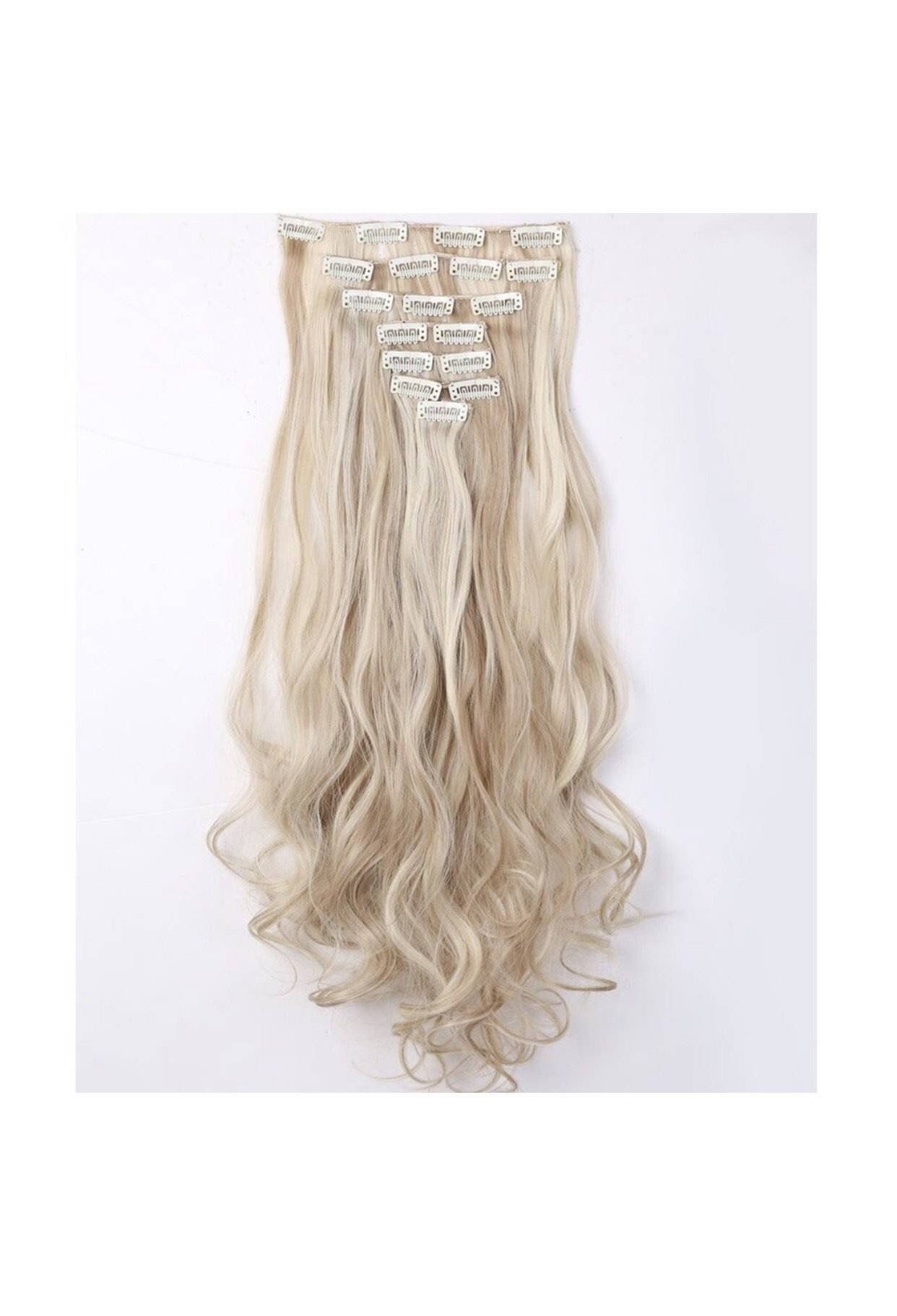 Ash Blonde Hair With Platinum Blonde Highlights Hair Extensions