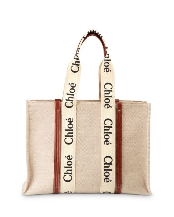 Chloe Woody Large Canvas Tote Chloe Purses, Chloe Handbags, Tote ...