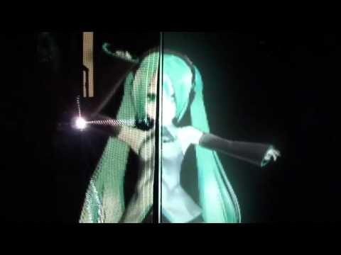 Hatsune Miku Real Life Hologram Home Made Youtube Hatsune Miku Miku Hatsune