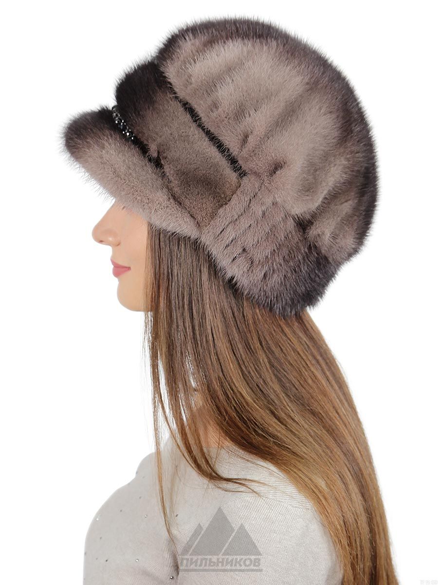 Кепка Генриетта - Женские шапки - Из меха норки Winter Hats, Fashion, Moda, Fashion Styles, Fashion Illustrations