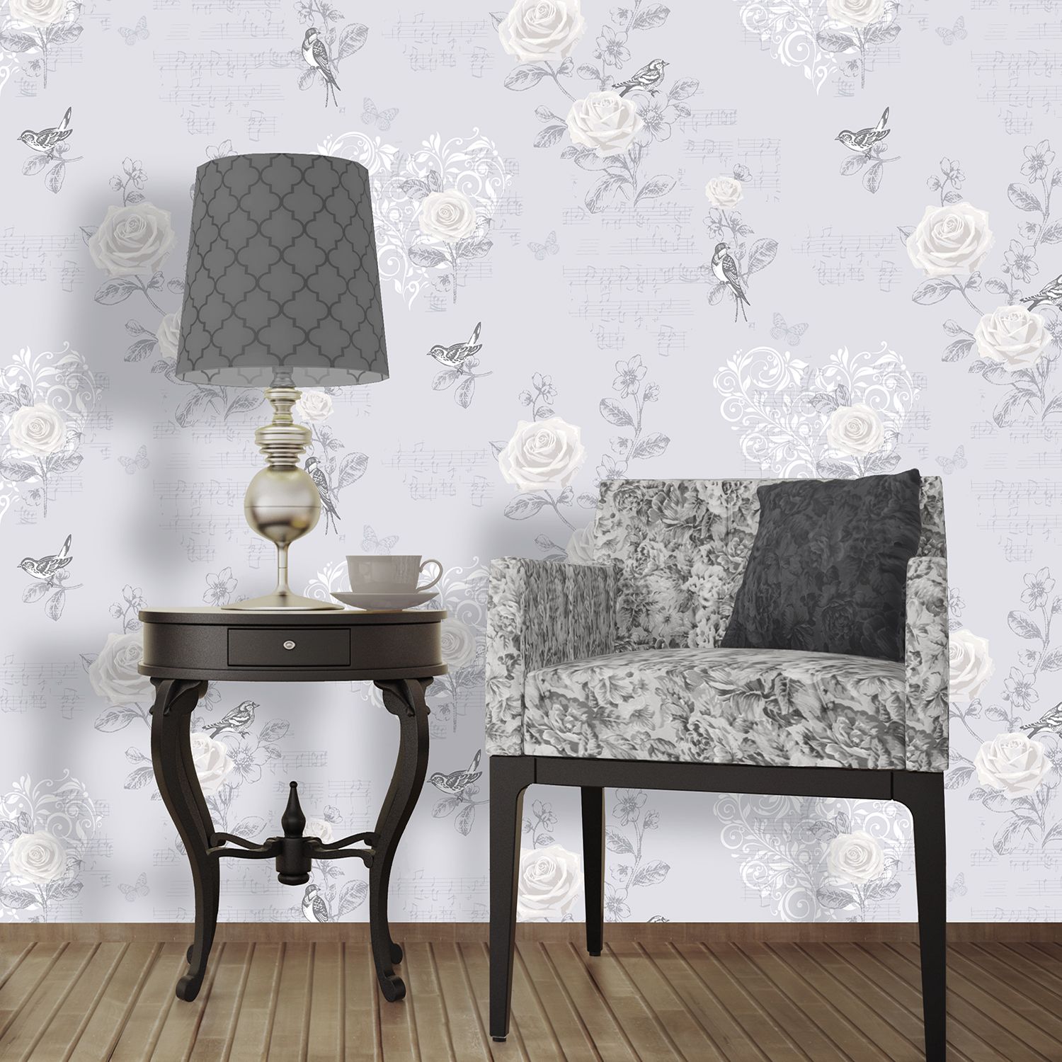 Httpwwwtherangecoukcoloroll Jenny Wren French Grey Wallpaper The Rangefcp Product102909 Httpwwwtherangecoukcoloroll Jenny Wren French Grey Wallpaper The Rangefcp Product102909