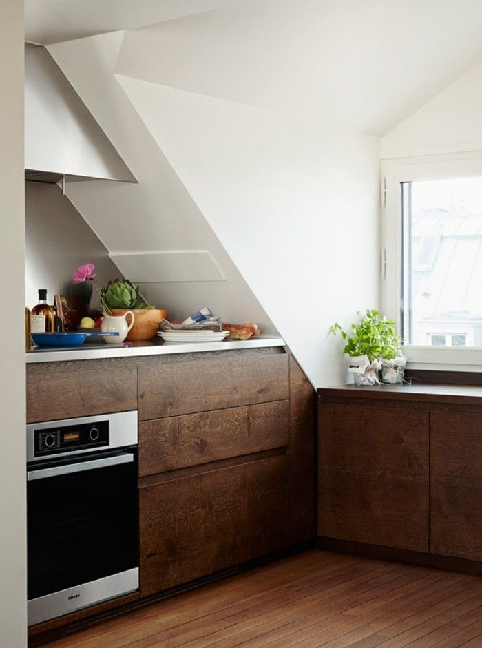 Die problematische Dachgeschosswohnung und die perfekte - küche in dachschräge Die problematische Dachgeschosswohnung und die perfekte - küche in dachschräge