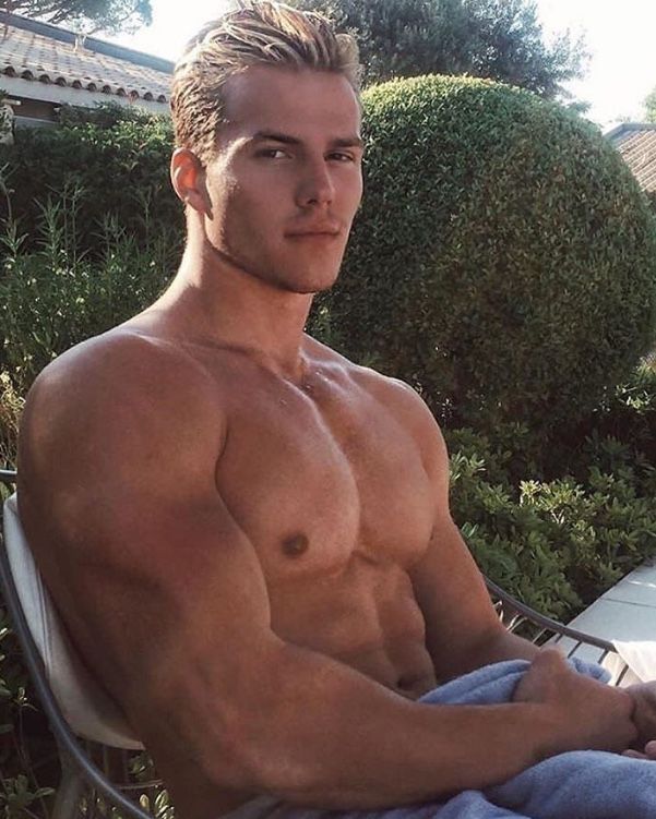 Blonde gay guys
