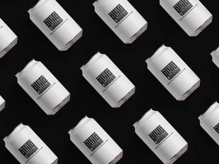 تحميل موك اب علب كانز Psd مجانا Glassware Tableware Photoshop