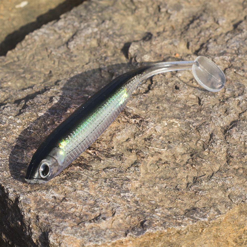 Soft Lure 6pcs 2.2g//75mm For Fishing Shad Fishing Worm Swimbaits Jig Head