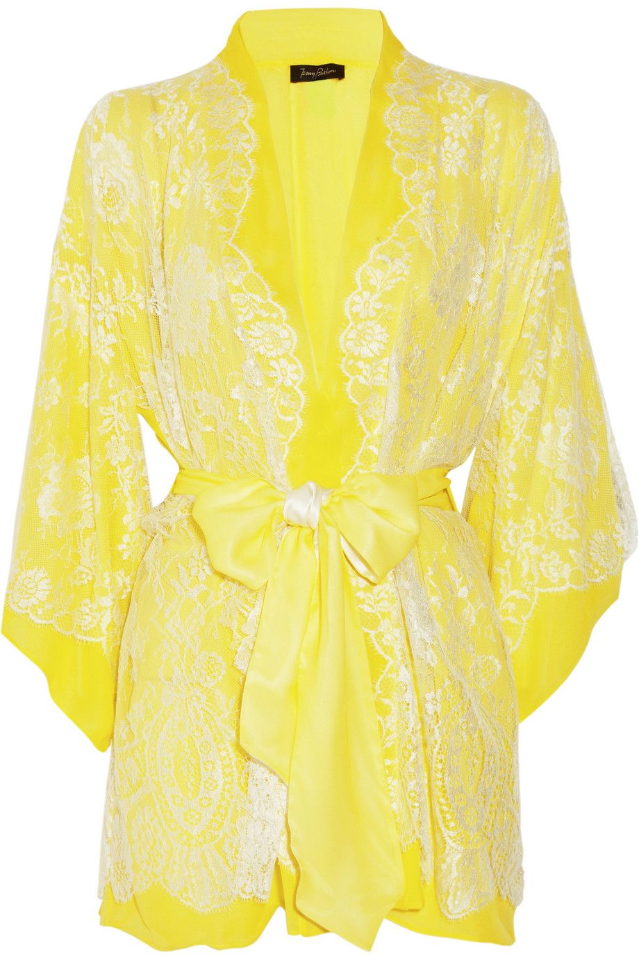 lingerie robe yellow Lingerie robe yellow