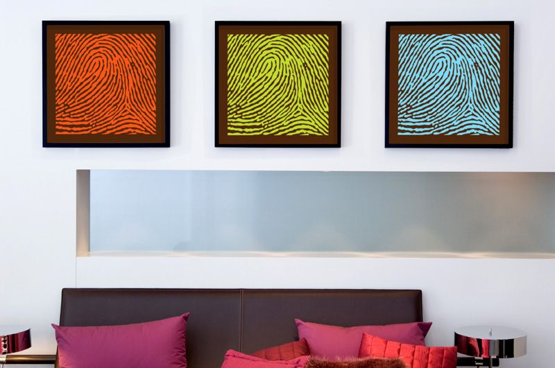 Dna 11 Fingerprint Art Portraits Thumbprint And Finger Print Artwork Dekorasyon