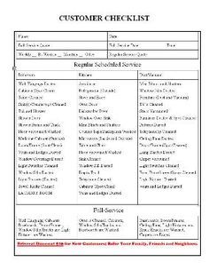 cleaning business templates