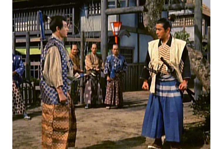 続 宮本武蔵 一乗の決闘 1955年 吉原の大門の前で佐々木小次郎と 昭和 俳優 佐々木小次郎 時代劇 続 宮本武蔵 一乗の決闘 1955年 吉原の大門の前で佐々木小次郎と 昭和 俳優 佐々木小次郎 時代劇