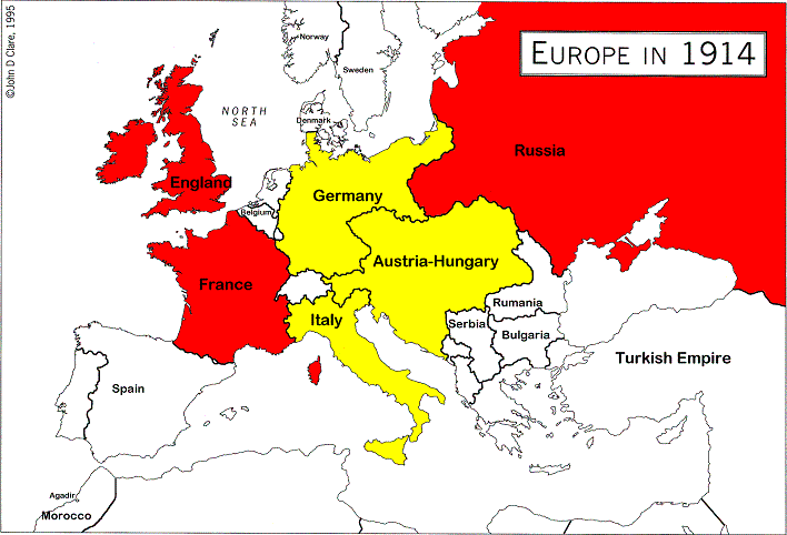 Germany s alliance system and the new imperialism nationalism in ww1
