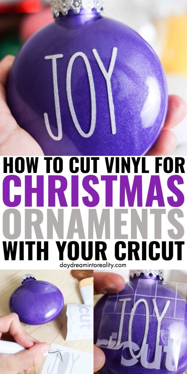 DIY Christmas Ornaments with Cricut, Glitter, Paint, & more!