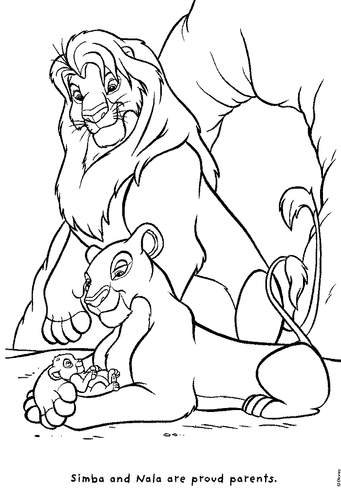 nice lion king coloring pages mufasa and simba gift resume ideas