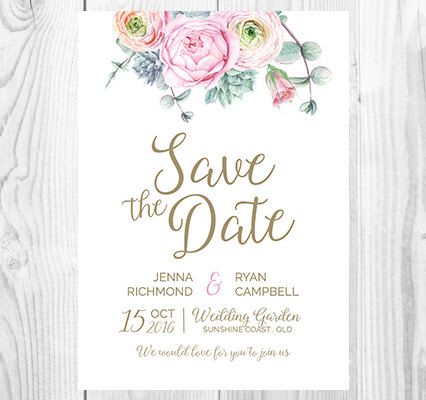 Personalisierte Druckbare Digitalen Jpeg Datei Per E Mail Geschickt W A T E R C O Hochzeitseinladung Hochzeitskarten Ideen Einladungskarten Hochzeit