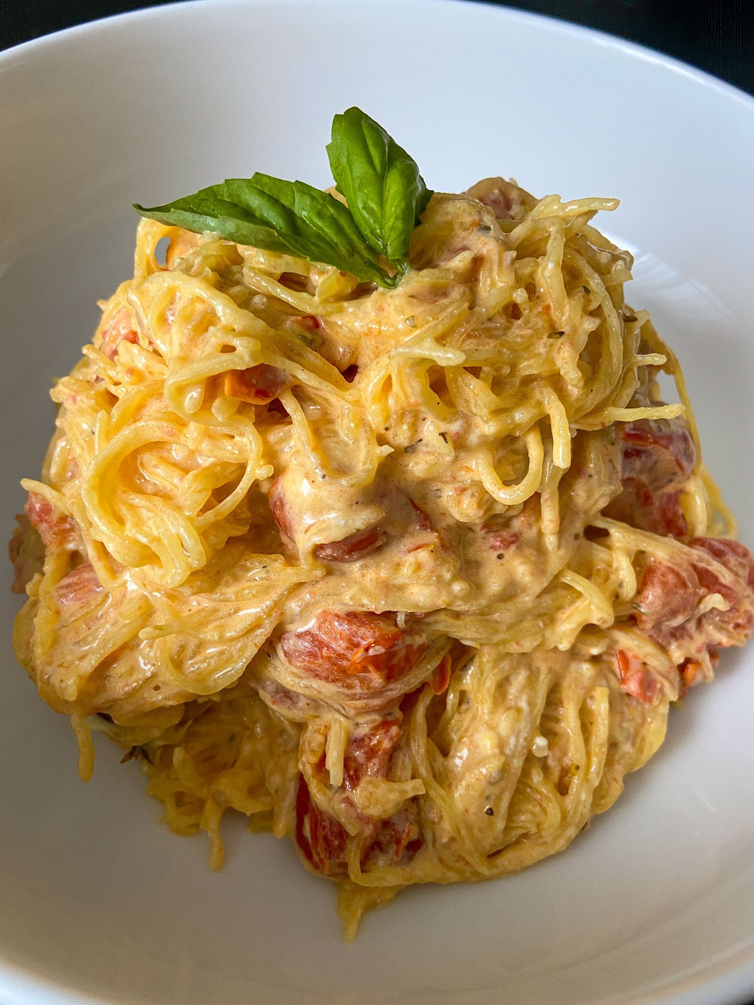 Creamy spaghetti squash pasta bake – Artofit