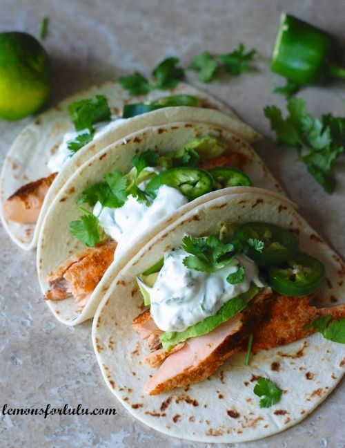 Salmon Tacos With Jalapeno Cream Lemons For Lulu Salmon Dishes salmon-tacos-with-jalapeno-cream-lemons-for-lulu-salmon-dishes